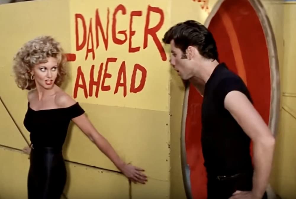 「グリース」ジョン・トラボルタ & オリビア・ニュートン＝ジョンの画像