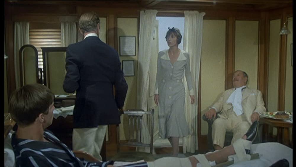 「ナイル殺人事件」デビッド・ニーブン & ジェーン・バーキン & ピーター・ユスティノフ & サイモン・マッコーキンデールの画像