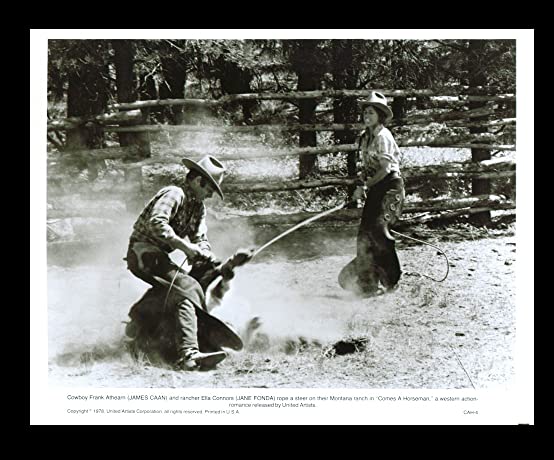 「カムズ・ア・ホースマン」ジェーン・フォンダ & ジェームズ・カーンの画像