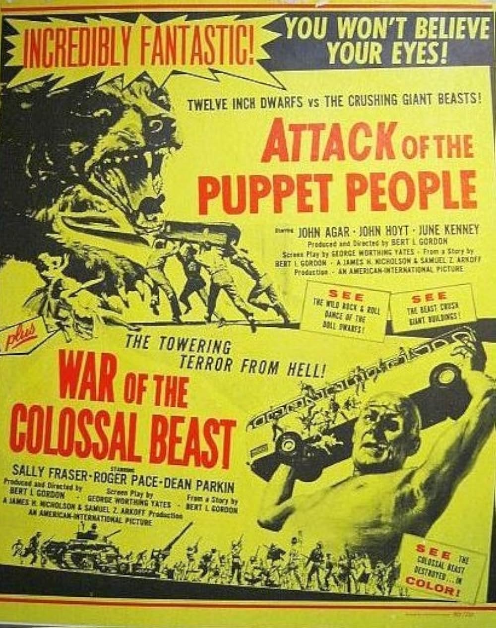 生きていた人形／人間人形の逆襲の画像