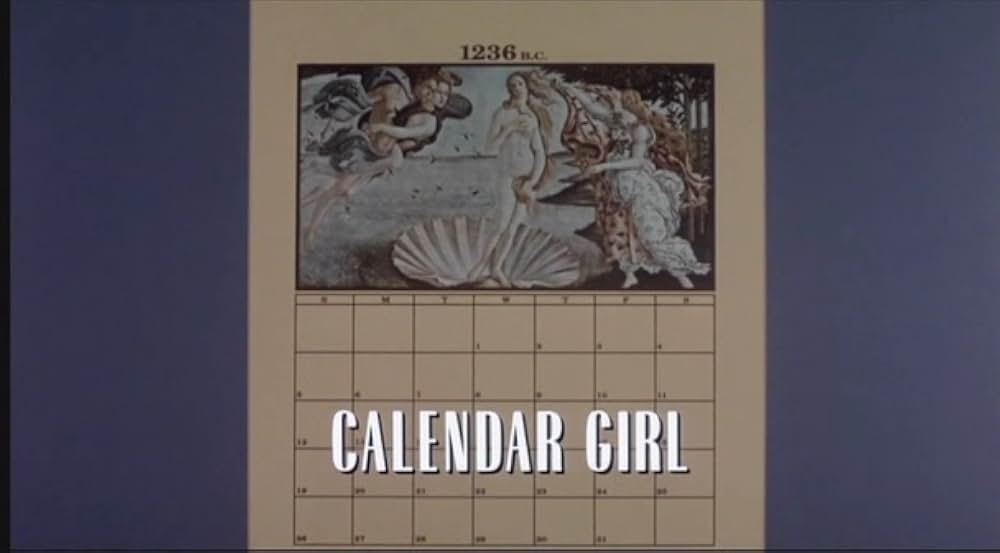 カレンダーガールの画像
