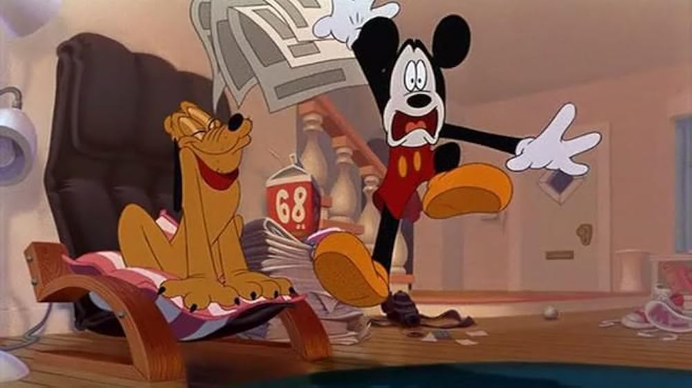 ミッキーのアルバイトは危機一髪の画像