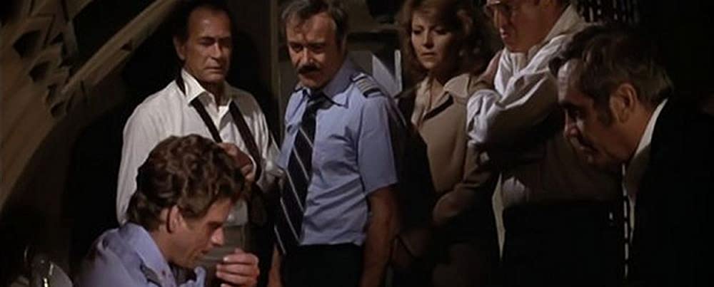 「エアポート'77 バミューダからの脱出」ジャック・レモン & M・エメット・ウォルシュ & ロバート・フォックスワース & ダーレン・マクギャビン & ブレンダ・バッカロの画像