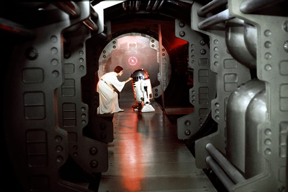 「スター・ウォーズ エピソード4／新たなる希望」キャリー・フィッシャー & ケニー・ベイカーの画像