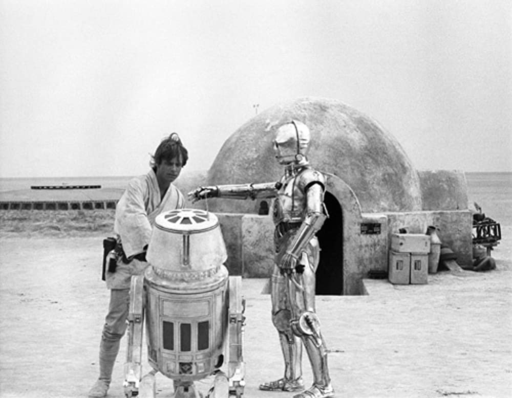「スター・ウォーズ エピソード4／新たなる希望」アンソニー・ダニエルズ & マーク・ハミルの画像