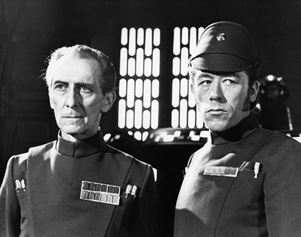 「スター・ウォーズ エピソード4／新たなる希望」ピーター・カッシング & Leslie Schofieldの画像