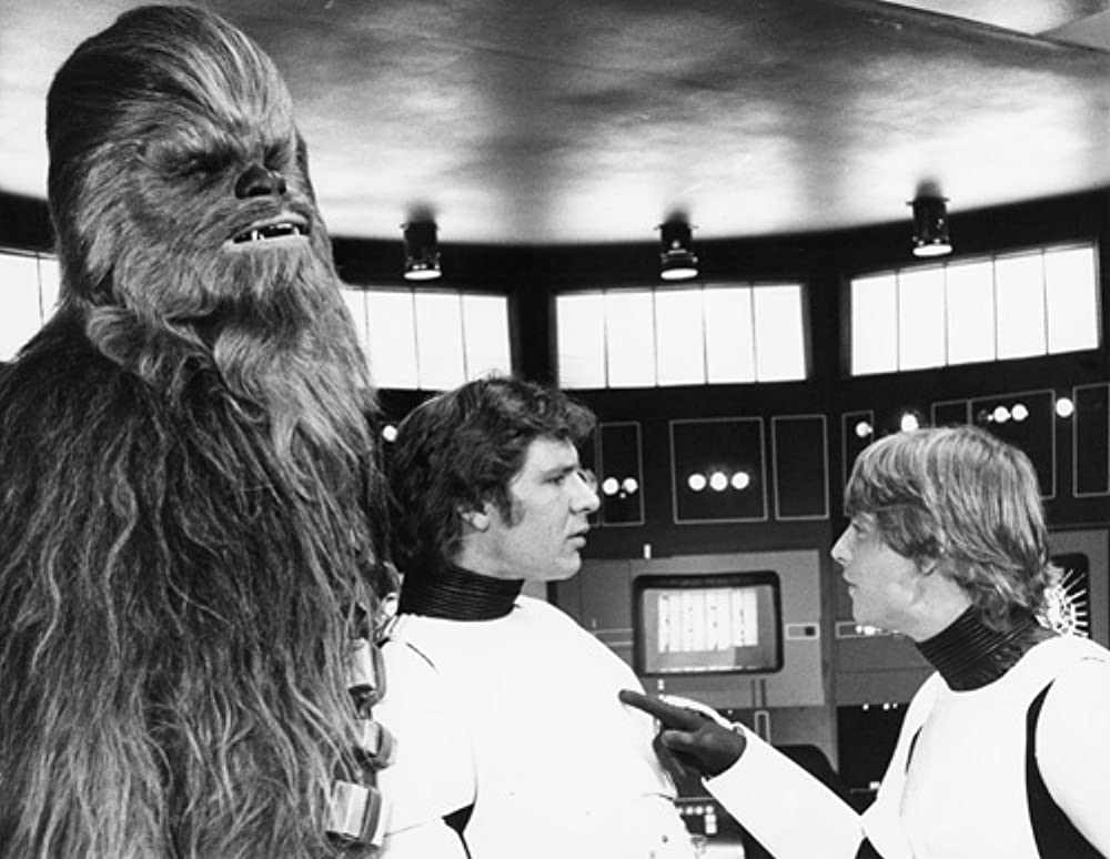 「スター・ウォーズ エピソード4／新たなる希望」ハリソン・フォード & マーク・ハミル & ピーター・メイヒューの画像