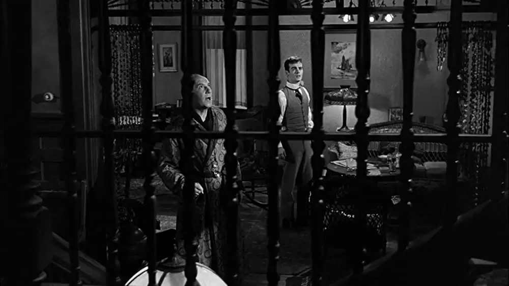 「夜への長い旅路」ディーン・ストックウェル & ラルフ・リチャードソンの画像