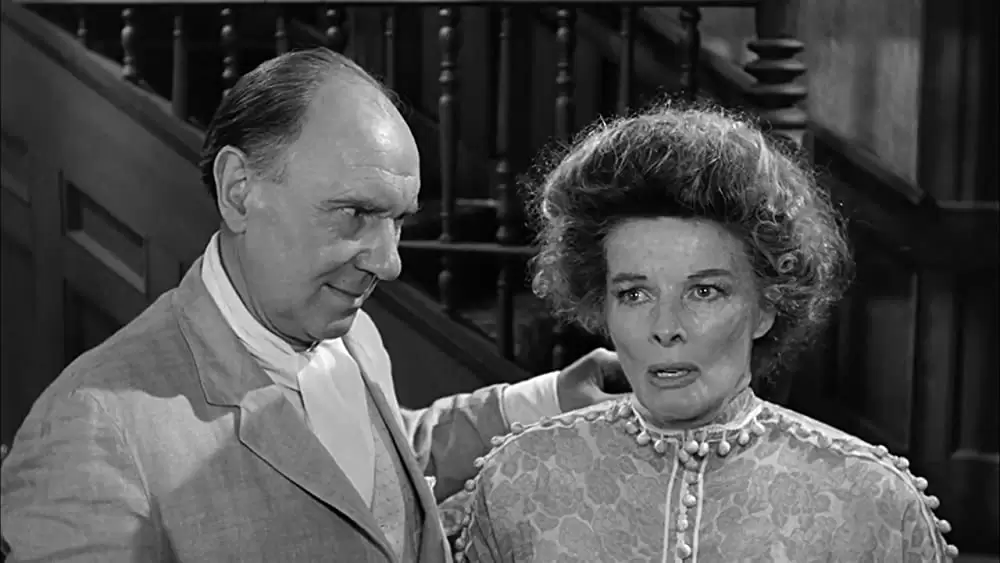 「夜への長い旅路」キャサリン・ヘプバーン & ラルフ・リチャードソンの画像