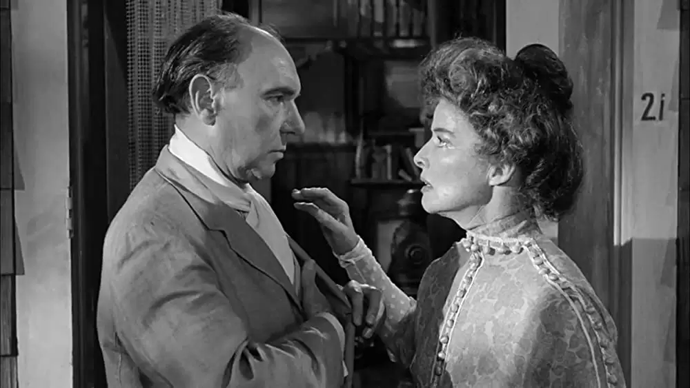 「夜への長い旅路」キャサリン・ヘプバーン & ラルフ・リチャードソンの画像