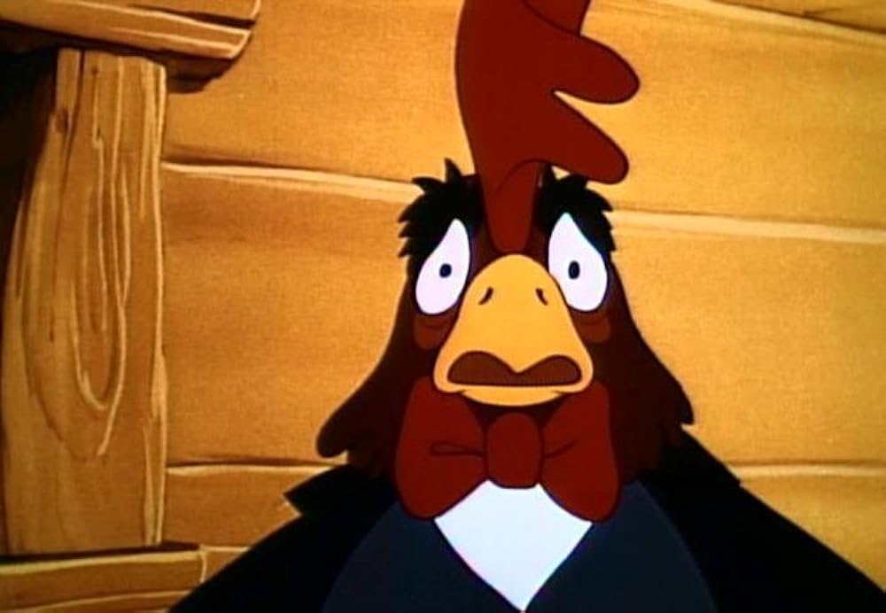 きつねとヒヨコの画像