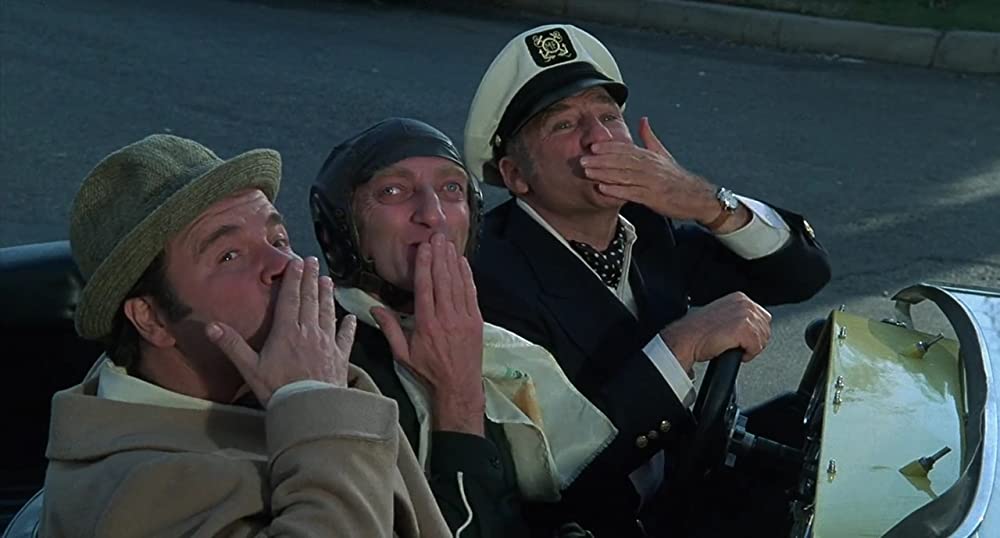 「サイレント・ムービー」メル・ブルックス & Dom DeLuise & マーティ・フェルドマンの画像