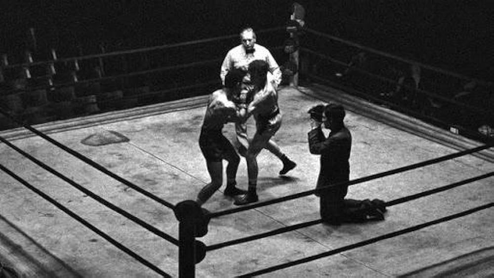 拳闘試合の日の画像