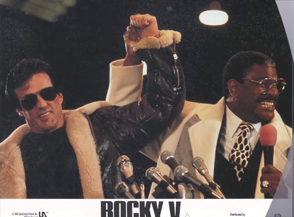 「ロッキー5／最後のドラマ」シルベスター・スタローン & リチャード・ガントの画像