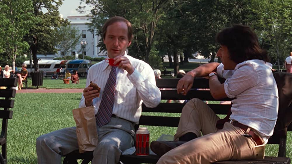 「大統領の陰謀」ダスティン・ホフマンの画像