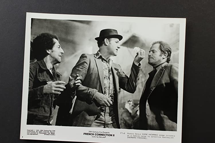 「フレンチ・コネクション2」ジーン・ハックマン & ベルナール・フレッソンの画像