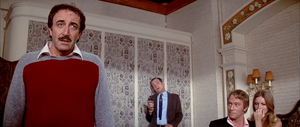 「ピンク・パンサー2」ピーター・セラーズ & クリストファー・プラマー & ピーター・アーン & カトリーヌ・シェルの画像