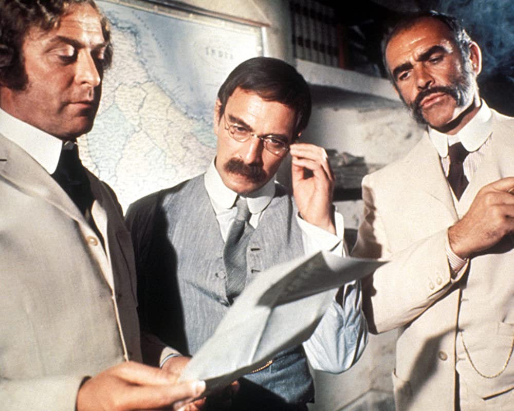 「王になろうとした男」ショーン・コネリー & マイケル・ケイン & クリストファー・プラマーの画像