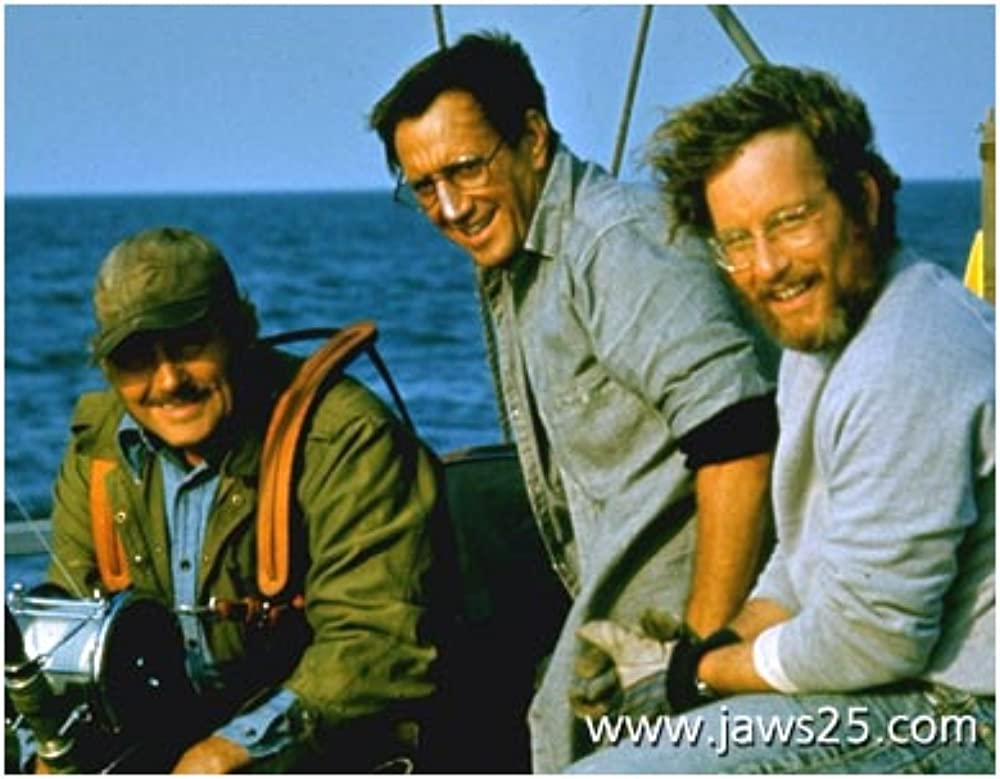 「JAWS／ジョーズ」リチャード・ドレイファス & ロイ・シャイダー & ロバート・ショウの画像