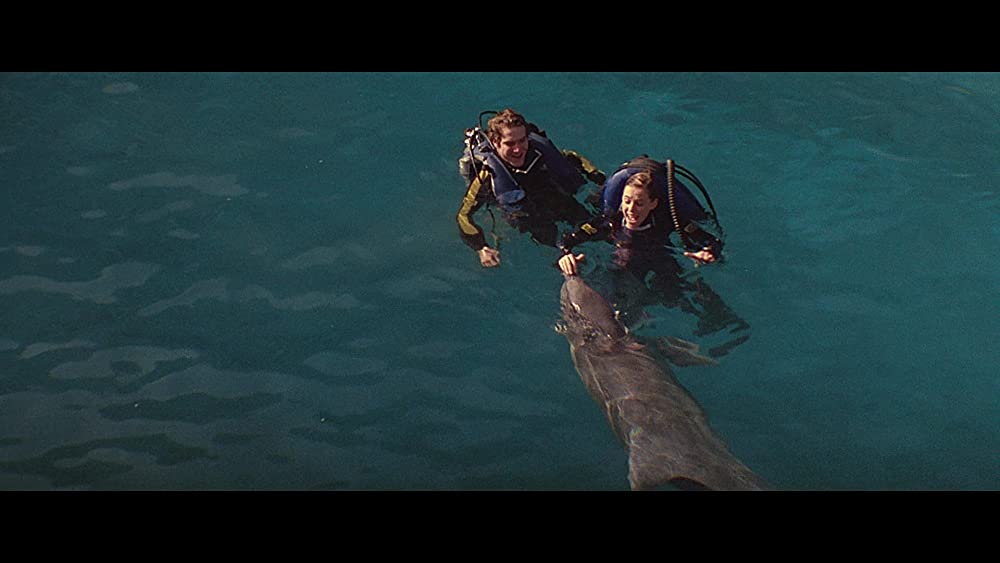 「ジョーズ3」デニス・クエイド & ベス・アームストロングの画像