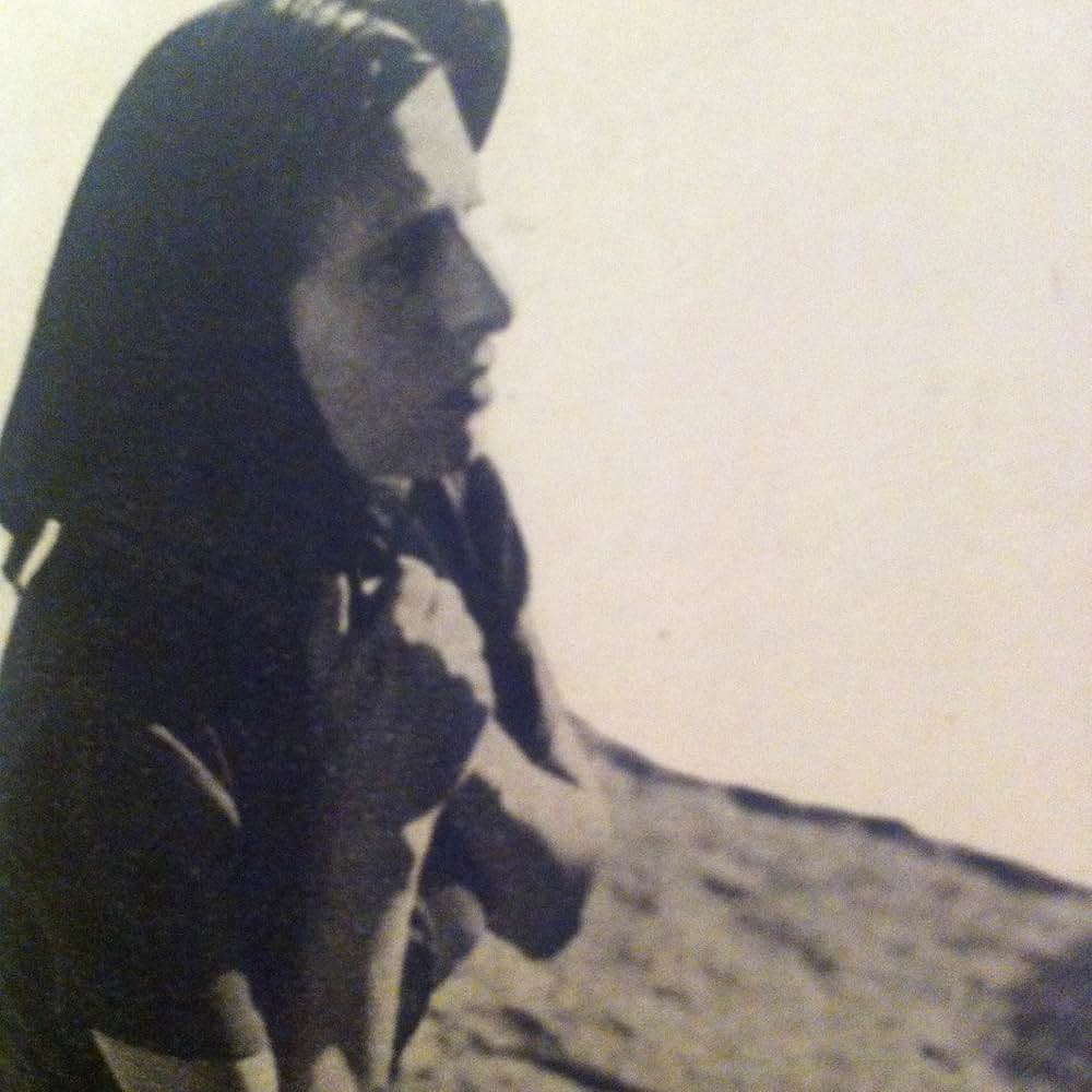 噴火山の女の画像