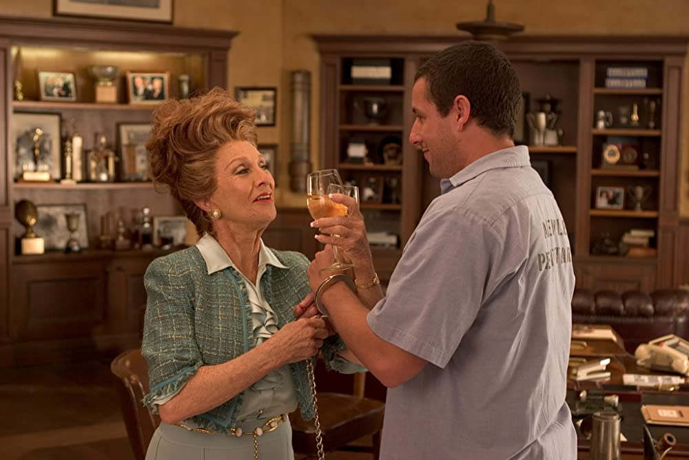 「ロンゲスト・ヤード」アダム・サンドラー & クロリス・リーチマンの画像