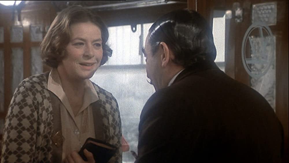 「オリエント急行殺人事件」イングリッド・バーグマン & アルバート・フィニーの画像