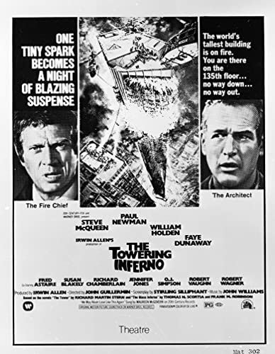 「タワーリング・インフェルノ」ポール・ニューマン & スティーブ・マックィーンの画像