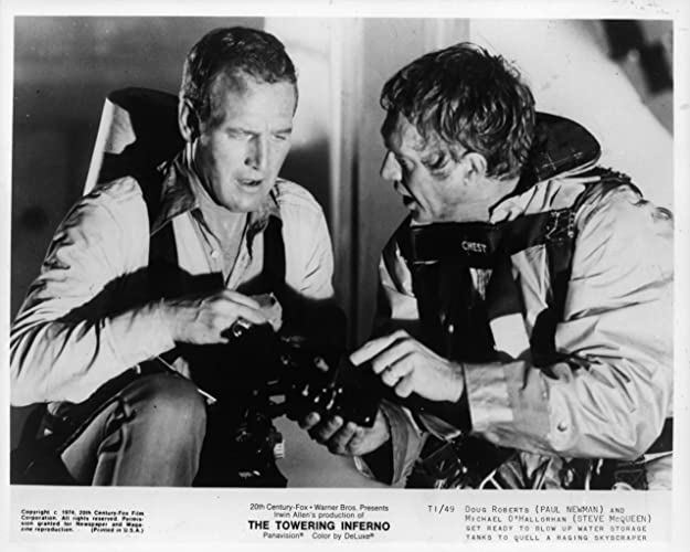 「タワーリング・インフェルノ」ポール・ニューマン & スティーブ・マックィーンの画像