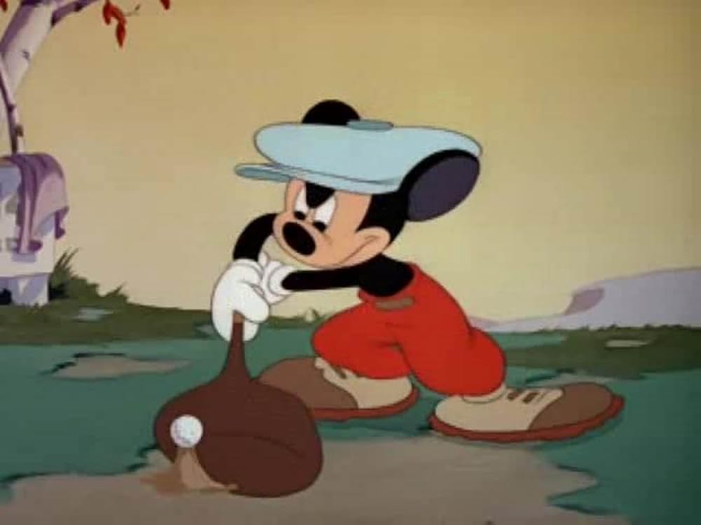 ミッキーのゴルフの画像