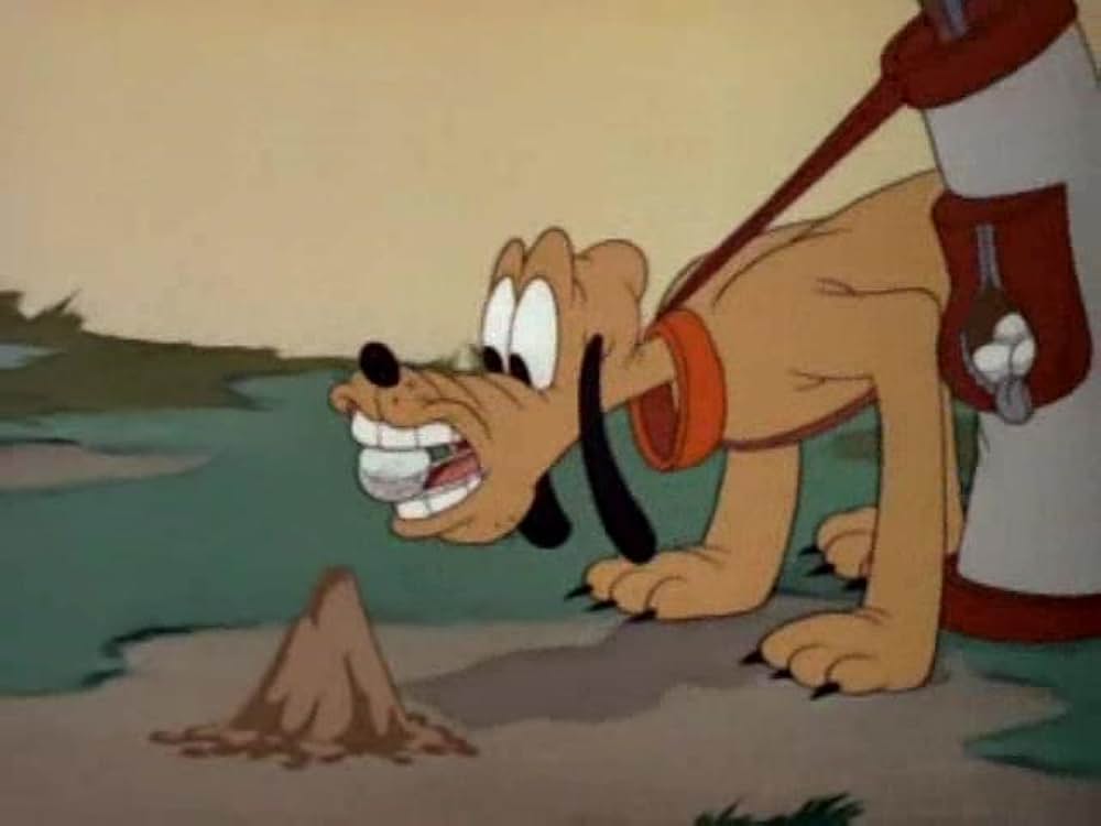 ミッキーのゴルフの画像