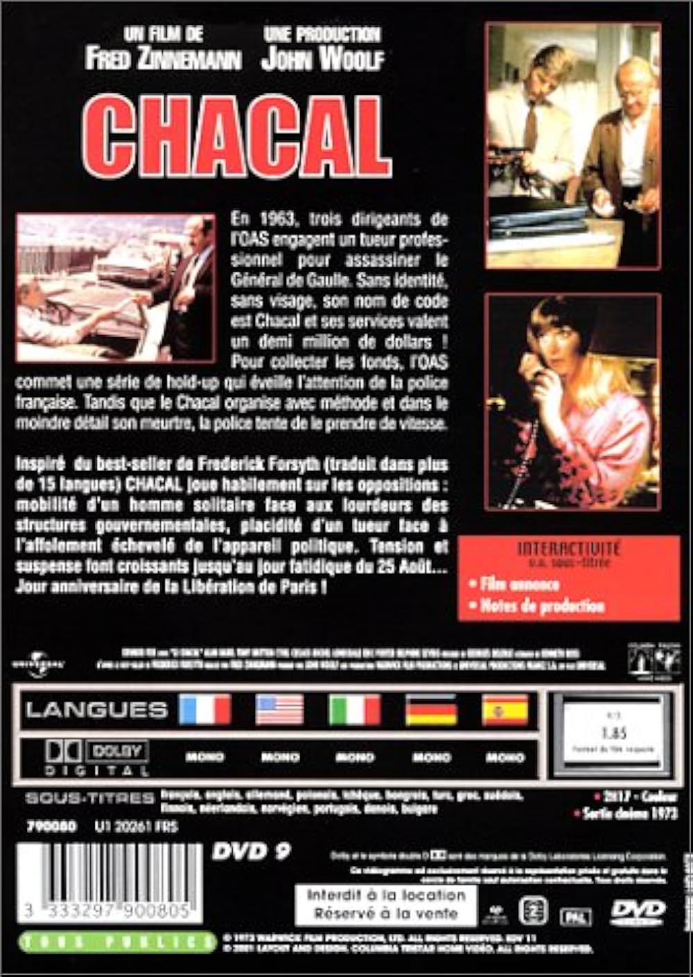 ジャッカルの日の画像