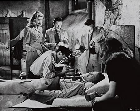 「脱出」ローレン・バコール & ハンフリー・ボガート & マルセル・ダリオ & Dolores Moranの画像