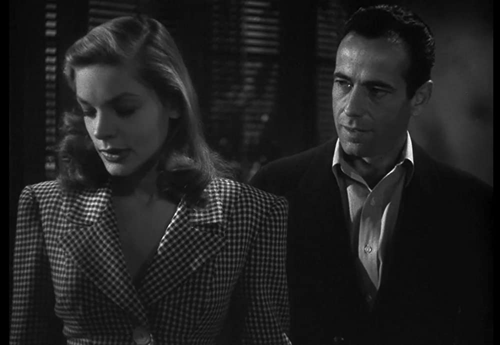 「脱出」ローレン・バコール & ハンフリー・ボガートの画像