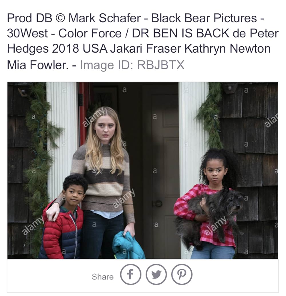 ベン・イズ・バックの画像