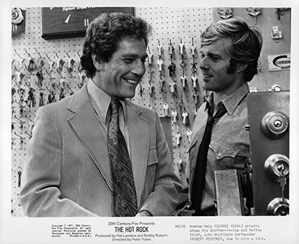 「ホット・ロック」ロバート・レッドフォード & ジョージ・シーガルの画像