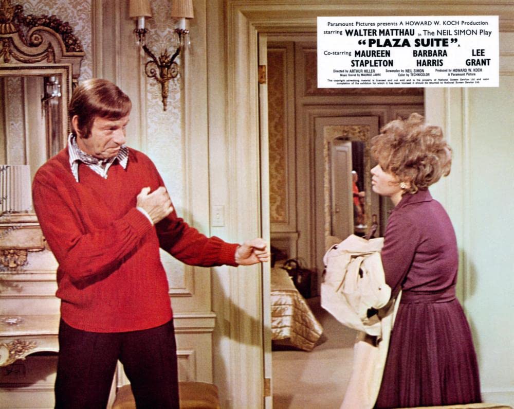 「おかしなホテル」ウォルター・マッソー & バーバラ・ハリスの画像