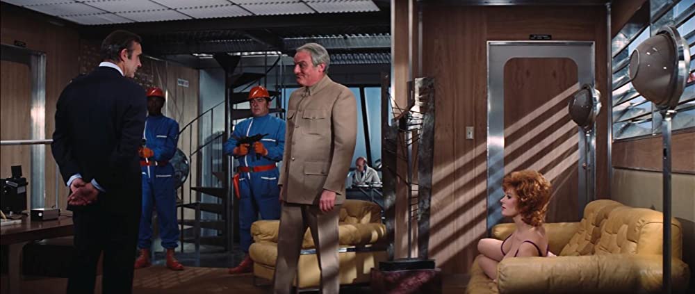 「007／ダイヤモンドは永遠に」ショーン・コネリー & ジル・セント・ジョン & チャールズ・グレイの画像