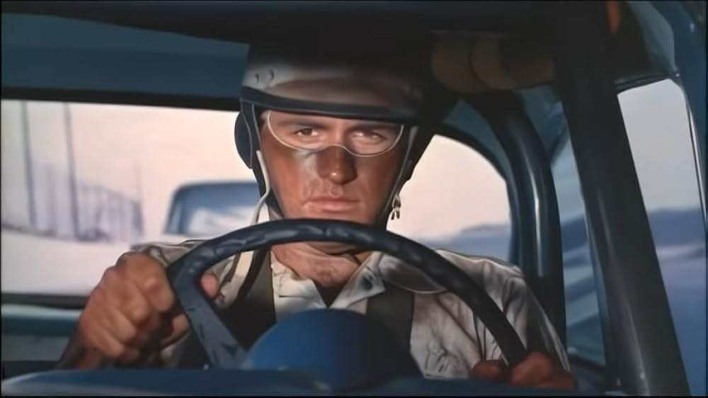 レースに賭ける男の画像