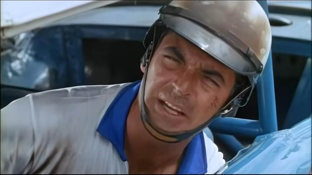 レースに賭ける男の画像