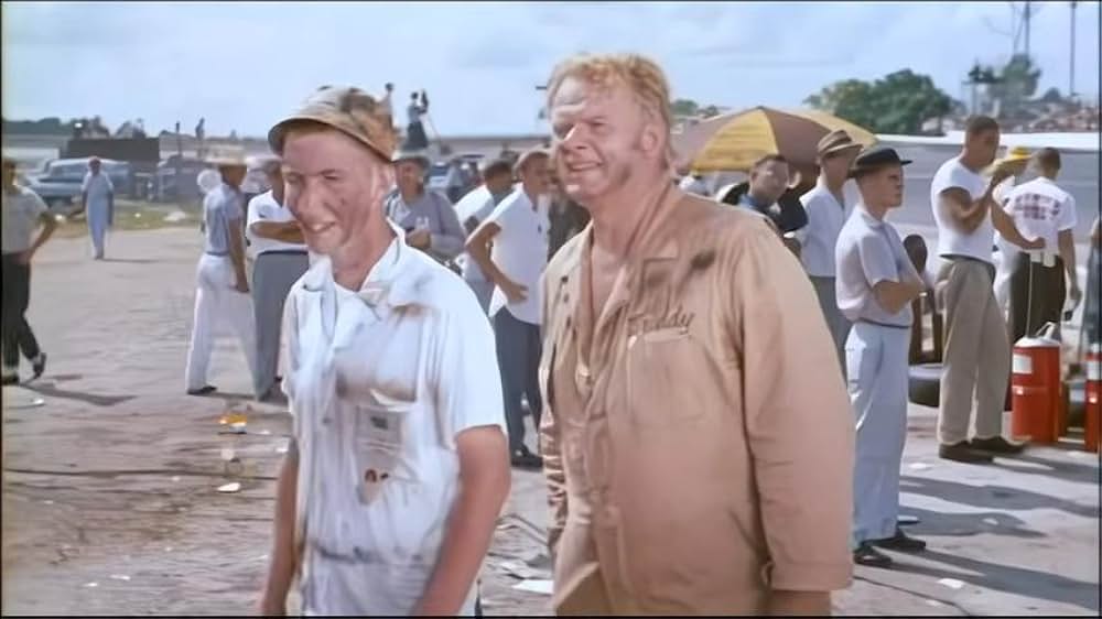 レースに賭ける男の画像