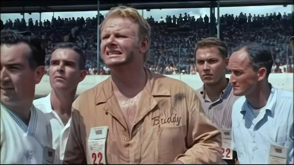 レースに賭ける男の画像