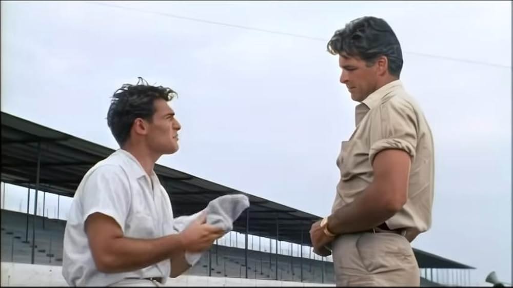 レースに賭ける男の画像