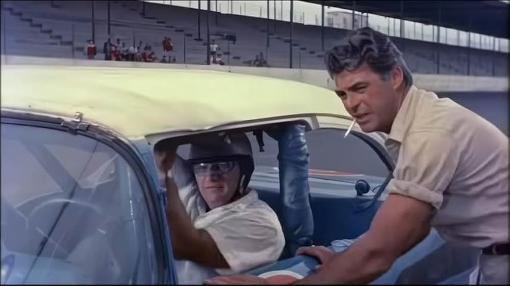 レースに賭ける男の画像