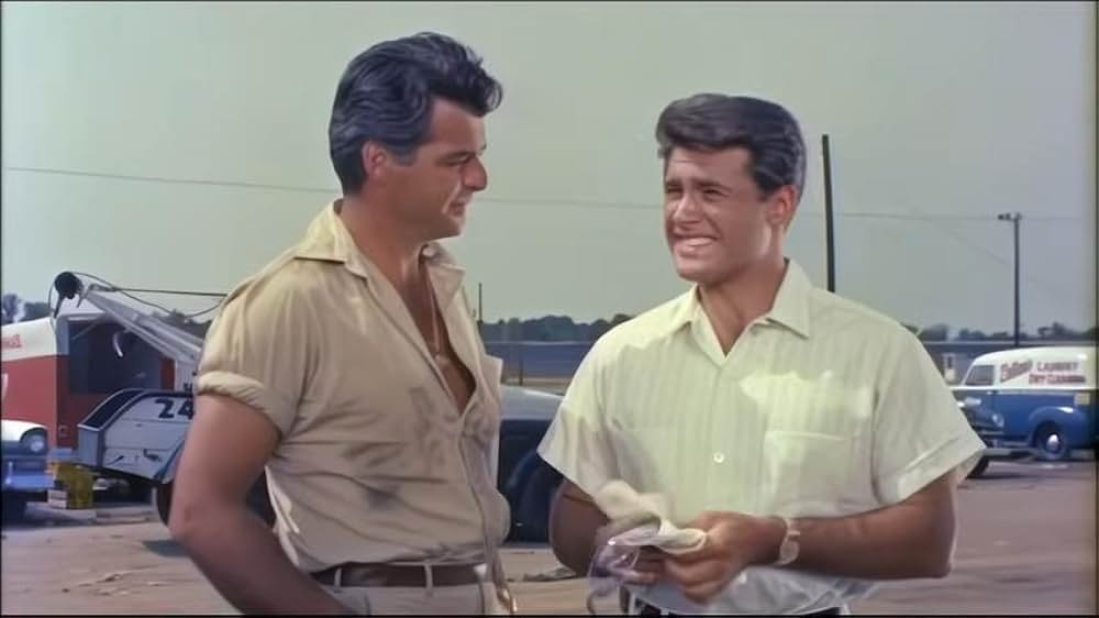 レースに賭ける男の画像