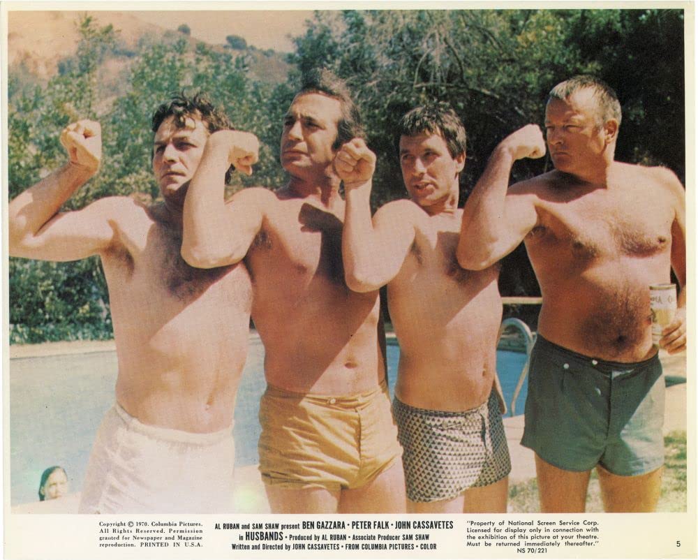 「ハズバンズ」ピーター・フォーク & ジョン・カサベテス & ベン・ギャザラの画像