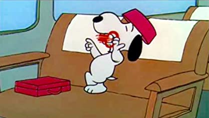 スヌーピーとチャーリーの画像