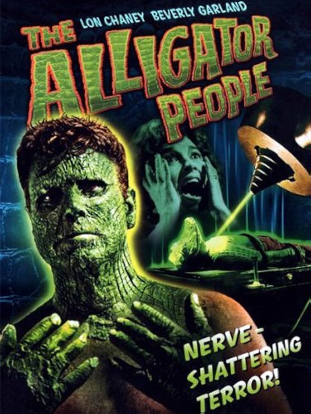 恐怖のワニ人間の画像