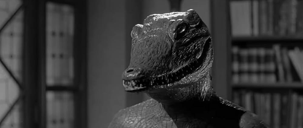 恐怖のワニ人間の画像