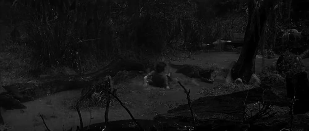 恐怖のワニ人間の画像